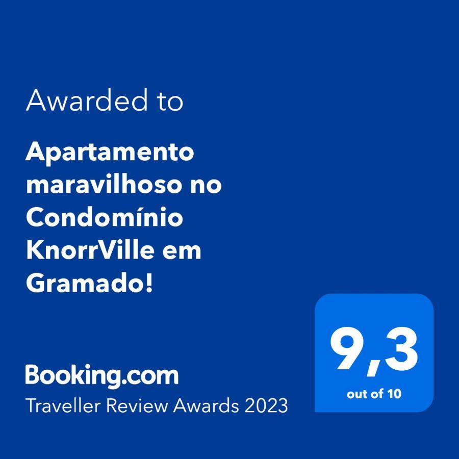 Apartamento Maravilhoso No Condominio Knorrville Em Gramado! Luaran gambar